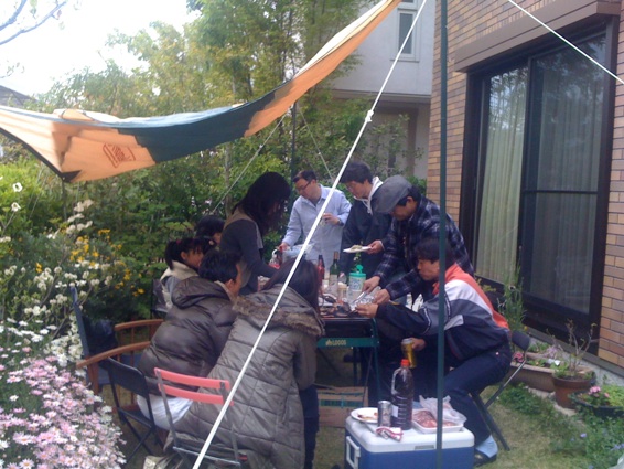KG BBQの会 in O邸_f0072976_2149124.jpg