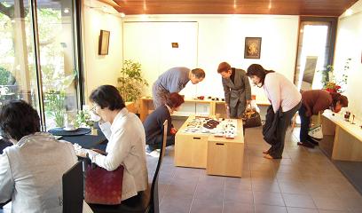 Gallery颯~漆三人展~2日目_c0213599_0141084.jpg