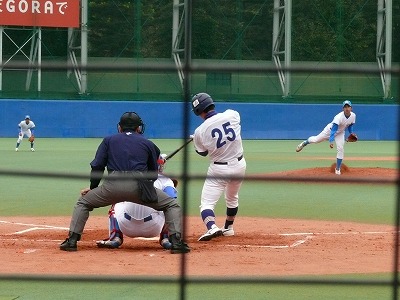 4月20日 東都大学野球2部 駒澤大対青学大_b0166128_11592595.jpg