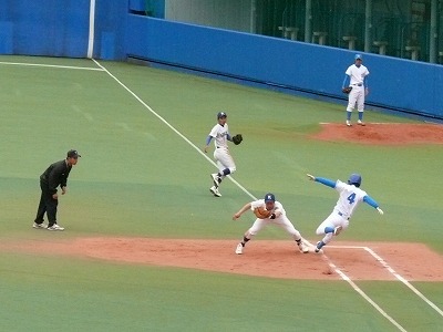 4月20日 東都大学野球2部 駒澤大対青学大_b0166128_1234225.jpg