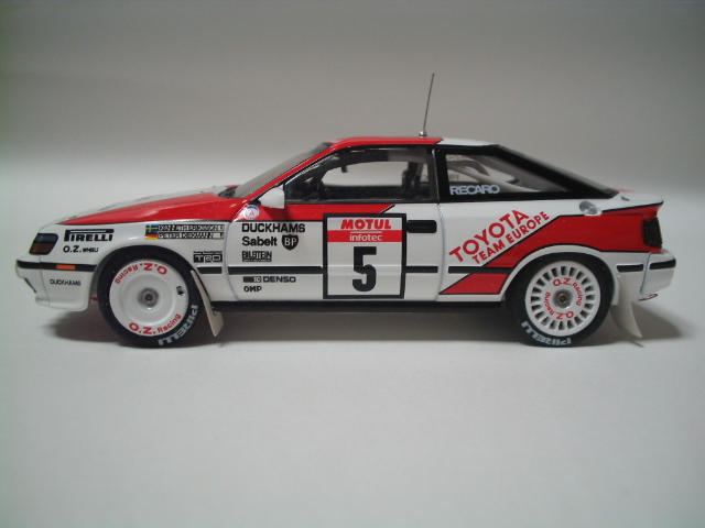トヨタ セリカ GT-Four ST165 1988 WRC ツールドコルス #5 K