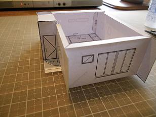 ペーパークラフト 住宅白模型の作り方 建築工房 Sora
