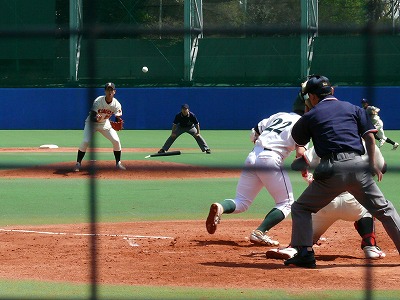 ４月２１日　東都大学野球２部　東農大対日本大_b0166128_16155565.jpg