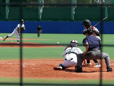 ４月２１日　東都大学野球２部　東農大対日本大_b0166128_16171377.jpg