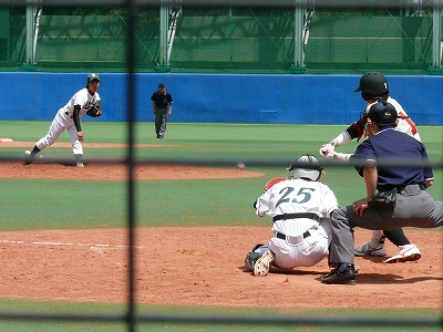 ４月２１日　東都大学野球２部　東農大対日本大_b0166128_16491811.jpg