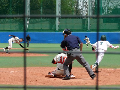 ４月２１日　東都大学野球２部　東農大対日本大_b0166128_1652429.jpg