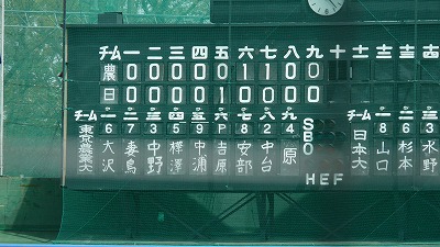 ４月２１日　東都大学野球２部　東農大対日本大_b0166128_168302.jpg