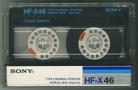 SONY HF-Xカセットテープ-