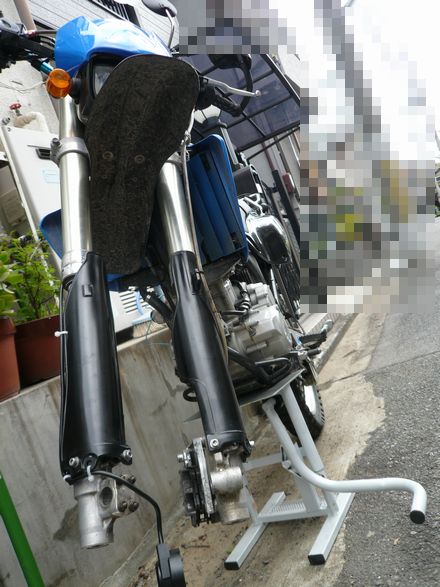バイクメンテナンス フロントフォーク交換編_f0097683_1691515.jpg