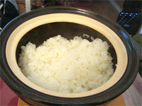 土鍋でご飯 _f0232060_16341159.jpg