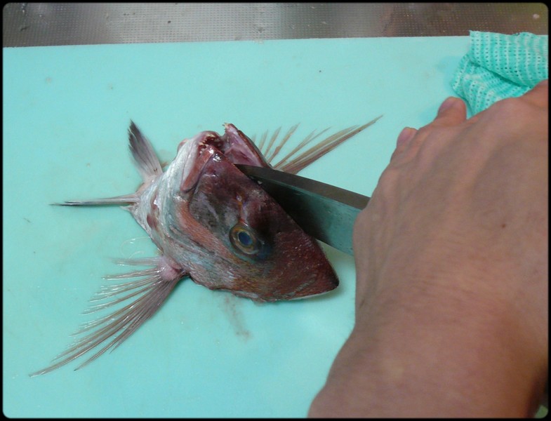 頭の割り方 兜割 梨割 魚と野菜と私と和ノ香
