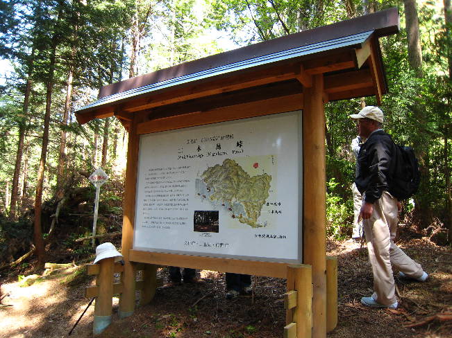 熊野古道　二木島峠道、逢神坂峠道を歩く　2010　4月29日_d0154609_19504917.jpg