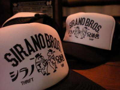 SIRANO BROS【\"シラノ兄弟舎 \" MESH CAP】¥3,200（tax in）_a0109830_1543313.jpg