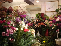 花修行 ~クリスマスのフレッシュリース~ _f0232060_19305755.jpg