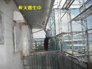 塗装工事・・・養生作業_f0031037_2024449.jpg