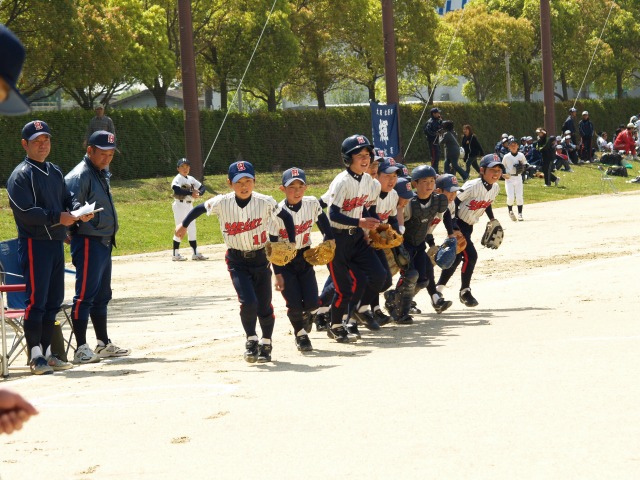 第４７回全日本小学生ソフトボール大会　大阪府予選　初戦突破_f0213864_20542825.jpg