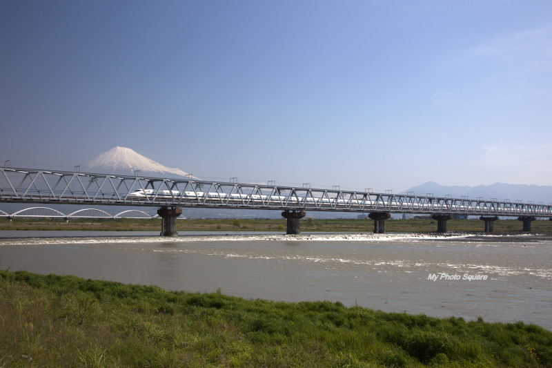 富士川から見た富士山_c0167028_974153.jpg