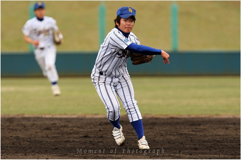 京滋大学野球連盟　びわこ成蹊スポーツ大学 vs 花園大学（前篇）  _b0170881_1320517.jpg