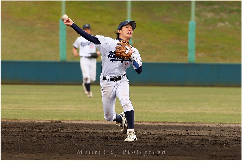 京滋大学野球連盟　びわこ成蹊スポーツ大学 vs 花園大学（前篇）  _b0170881_13221912.jpg