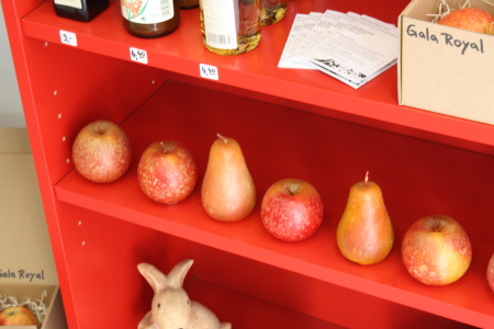 リンゴ専門店とカフェmamsel。_f0200015_243504.jpg