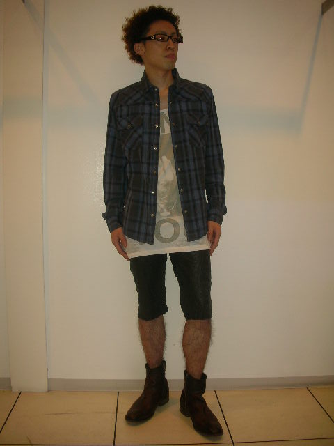 【HORACE】　LEATHER　HALF　PANTS!!_a0120533_124672.jpg