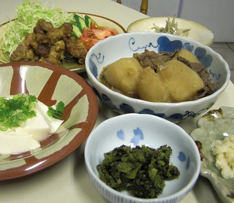 鶏から定食、肉じゃがつき!_c0119140_1264724.jpg