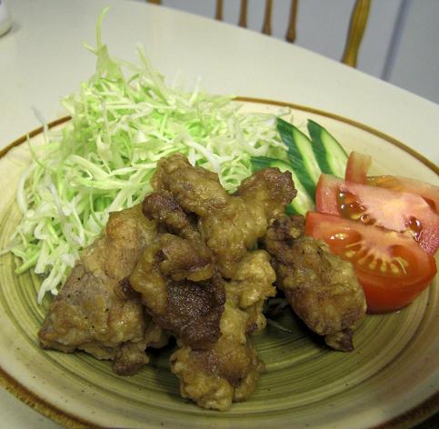 鶏から定食、肉じゃがつき!_c0119140_1281027.jpg