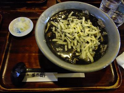 松郷庵 甚五郎@所沢の黒うどん_d0044093_2274886.jpg