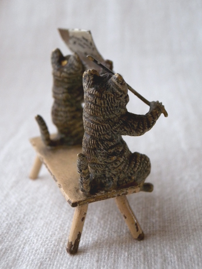 アンティークヴィエナブロンズ　カワウソ アンティークヴィエナブロンズ カワウソ