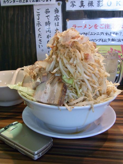 修行ラーメン in 笑福_f0097683_20484914.jpg