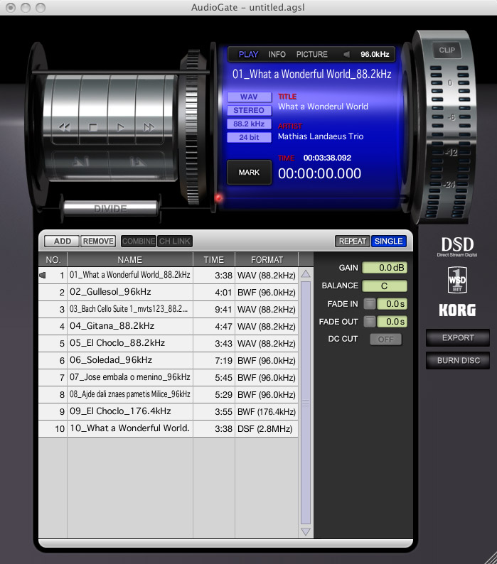 MA RECORDINGS SAMPLER GRFのある部屋