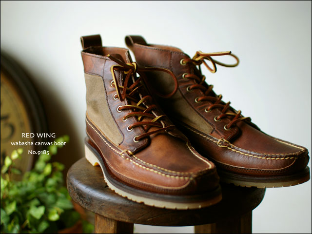 red wing canvas boots