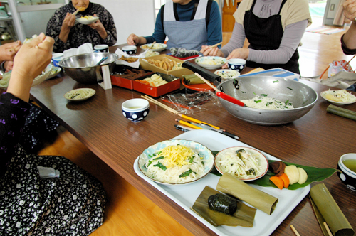 あまみシマ博覧会　　てるおばのまぁさん島料理（シマジュリ）_f0126607_1829026.jpg