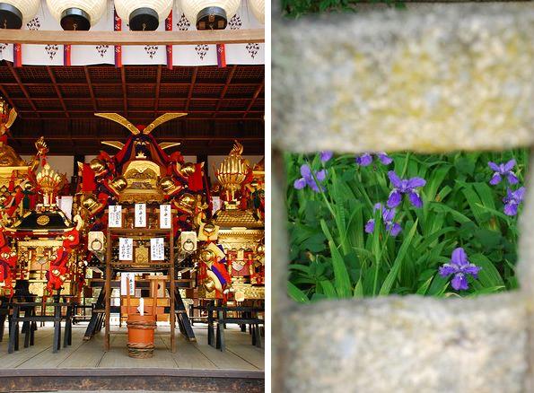 一初（イチハツ）とか牡丹とか　－　上御霊神社とか本満寺とか_a0114714_212655100.jpg