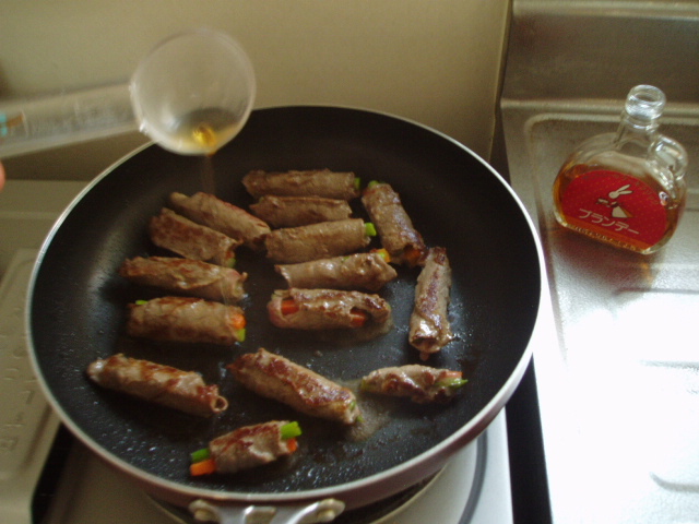 ＜イギリス料理・レシピ＞ 牛肉の野菜巻き【Rolled Beef with Vegetables】_e0038047_1951592.jpg