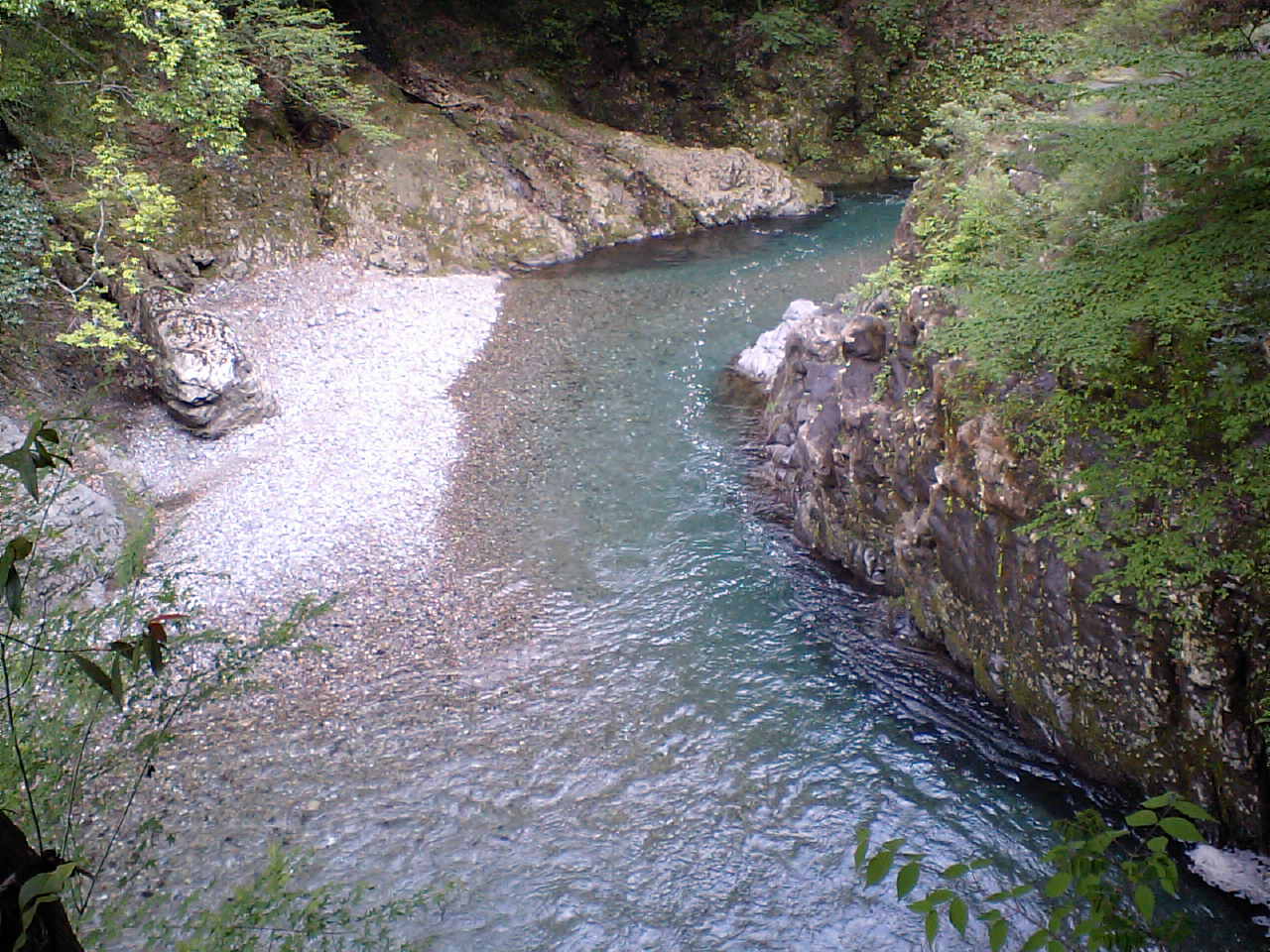 万江川探検隊・ファーストディセント狙い_f0230770_21563973.jpg