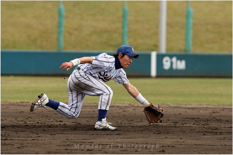 京滋大学野球連盟　びわこ成蹊スポーツ大学 vs 花園大学（後篇）  _b0170881_1651461.jpg