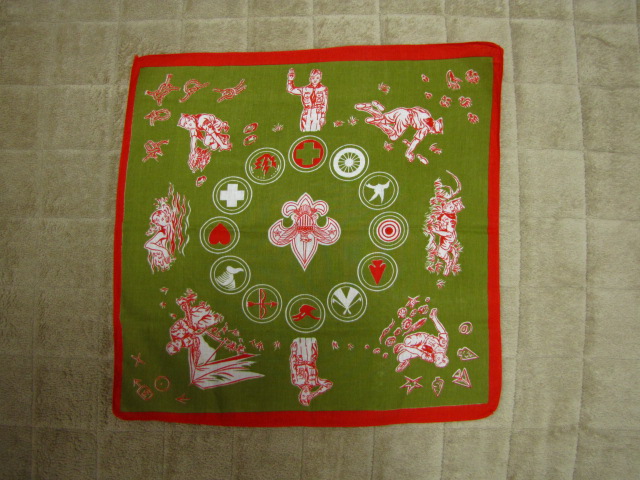 VINTAGE BOYSCOUT　BANDANNA_f0233425_1184663.jpg