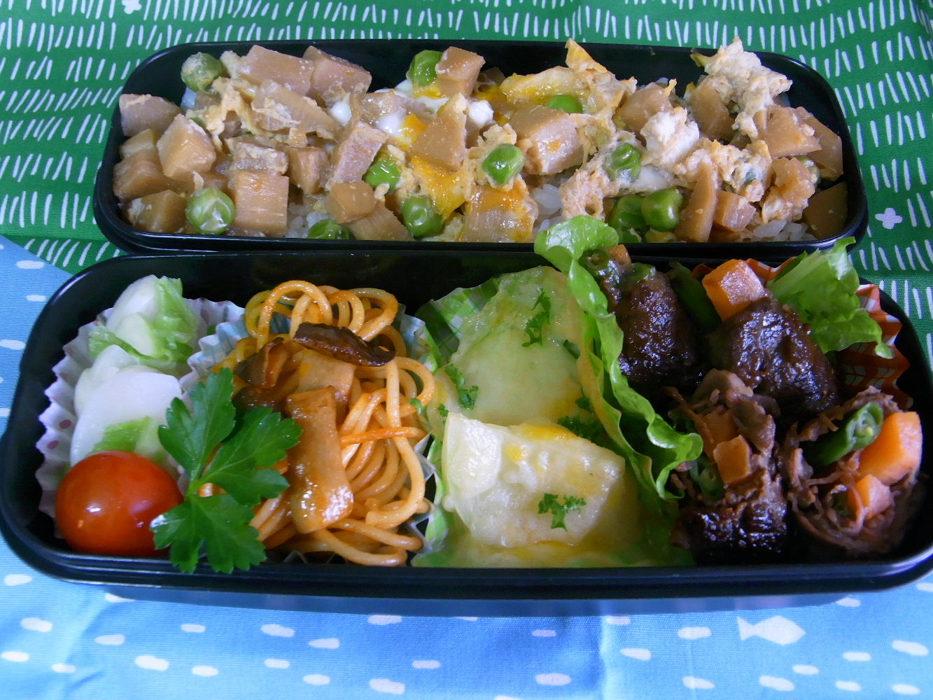 先週のお弁当。4月第5週。_f0082141_23165855.jpg