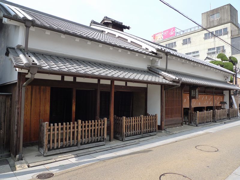鍵屋(現 市立枚方宿鍵屋資料館)と枚方の街並み(※大阪府枚方市)_f0139570_23433573.jpg