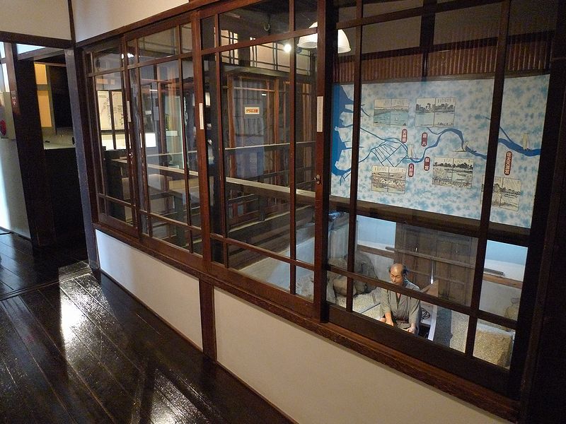 鍵屋(現 市立枚方宿鍵屋資料館)と枚方の街並み(※大阪府枚方市)_f0139570_23555565.jpg