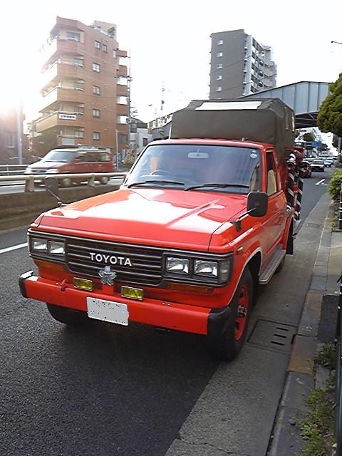 5月５日 ランクル６０の消防車 松代一彦のtjラングラー走行記