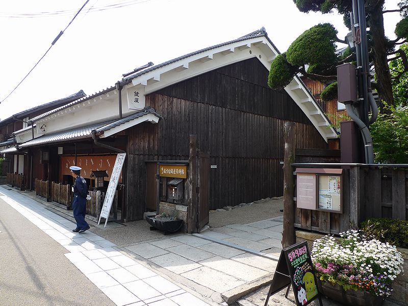 鍵屋(現 市立枚方宿鍵屋資料館)と枚方の街並み(※大阪府枚方市)_f0139570_029437.jpg