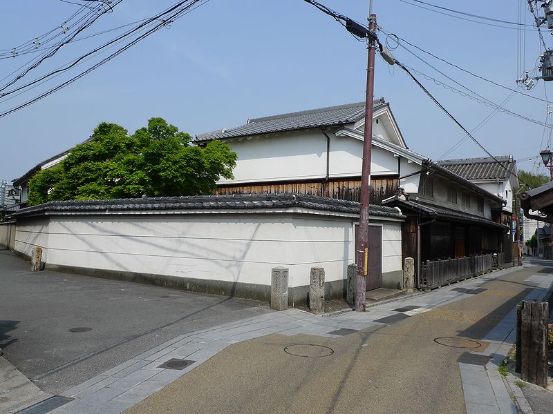 鍵屋(現 市立枚方宿鍵屋資料館)と枚方の街並み(※大阪府枚方市)_f0139570_0444231.jpg