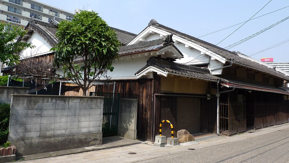 鍵屋(現 市立枚方宿鍵屋資料館)と枚方の街並み(※大阪府枚方市)_f0139570_0484890.jpg