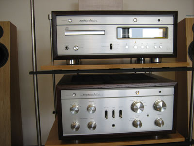 Chariasma is swingin\'with LUXMAN TUBE Amplifier☆ _c0113001_1345365.jpg