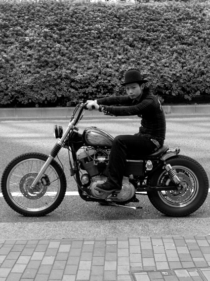 吉崎 祐介 & Harley-Davidson XLH1200S(2010 0410)_f0203027_10265394.jpg