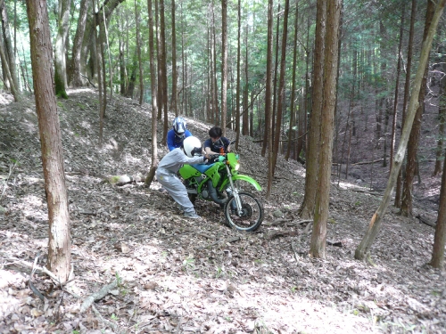 続！猪名川、深山林道アタック　Part1_f0097683_9494978.jpg