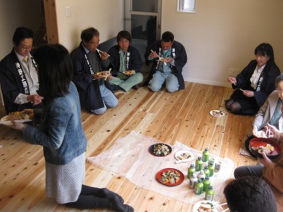 S様邸引渡し式_a0129841_2153993.jpg