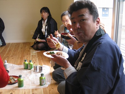 S様邸引渡し式_a0129841_2155967.jpg